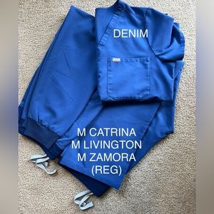 Figs Set, Denim (3 Pieces)